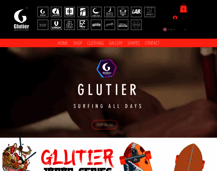 Glutierskateboards.com thumbnail