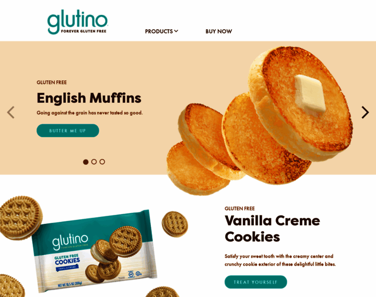 Glutino.com thumbnail