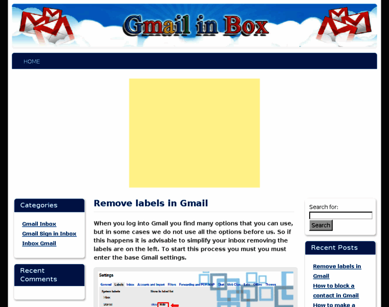 Gmailinbox.co.in thumbnail