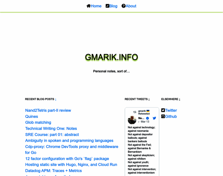 Gmarik.info thumbnail