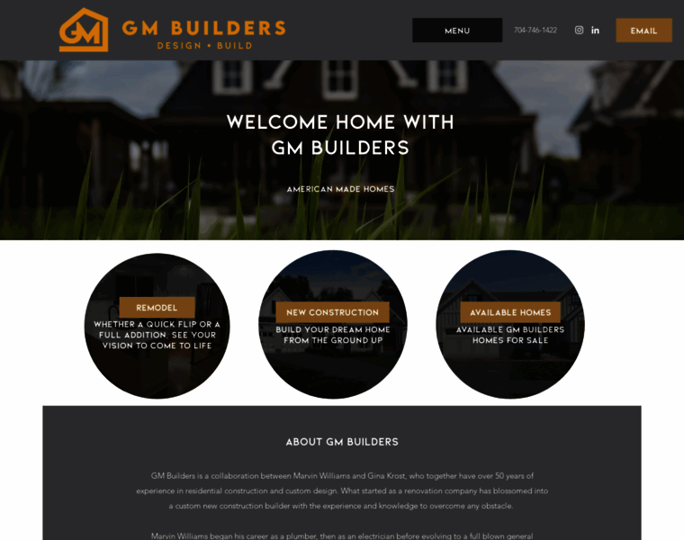 Gmbuildersnc.com thumbnail