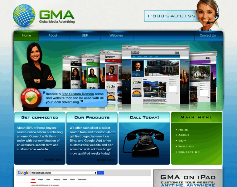 Gmediaadvertising.com thumbnail