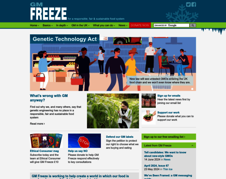 Gmfreeze.org thumbnail