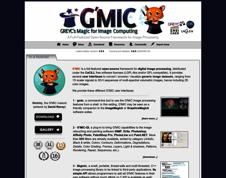 Gmic.eu thumbnail