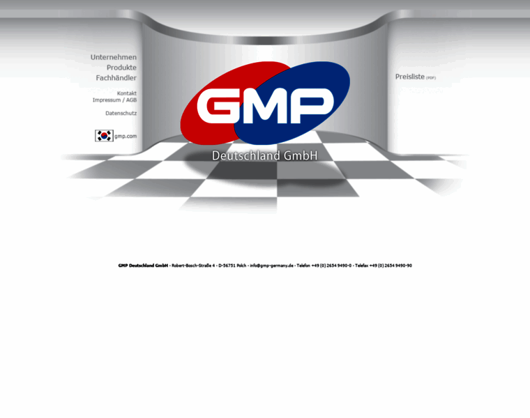 Gmp-germany.de thumbnail
