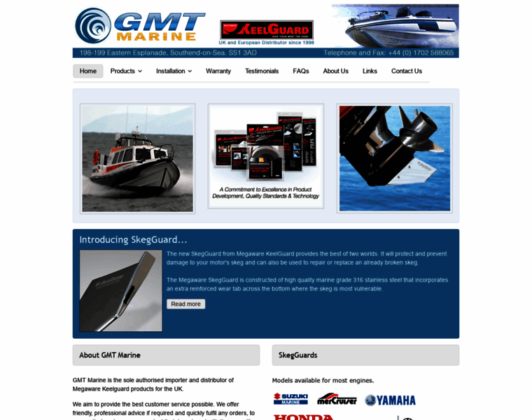 Gmtmarine.co.uk thumbnail