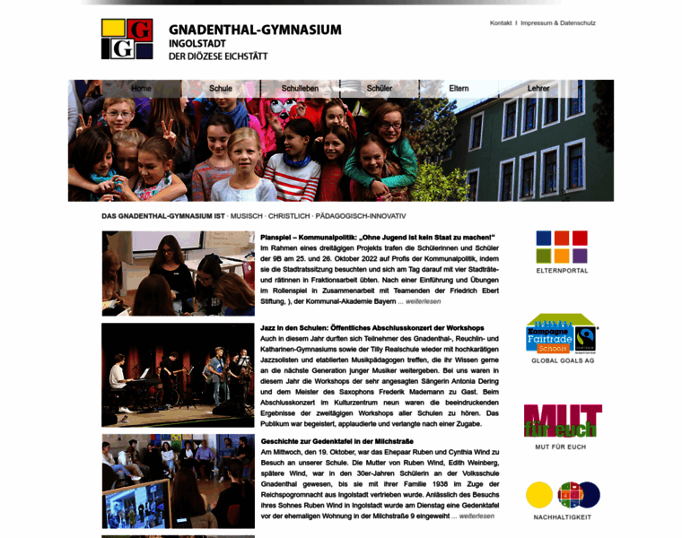 Gnadenthal-gymnasium.de thumbnail