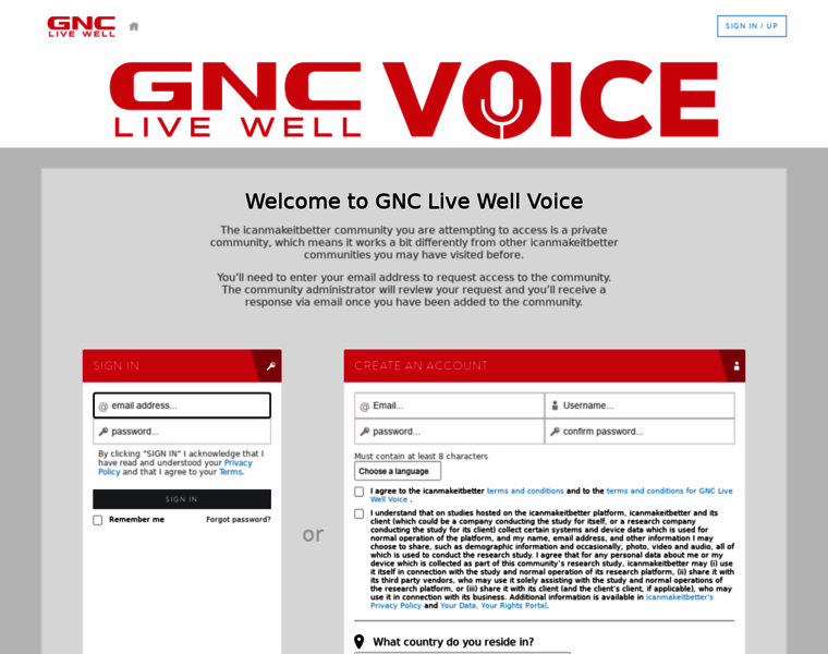 Gnclivewellvoice.icmib.com thumbnail