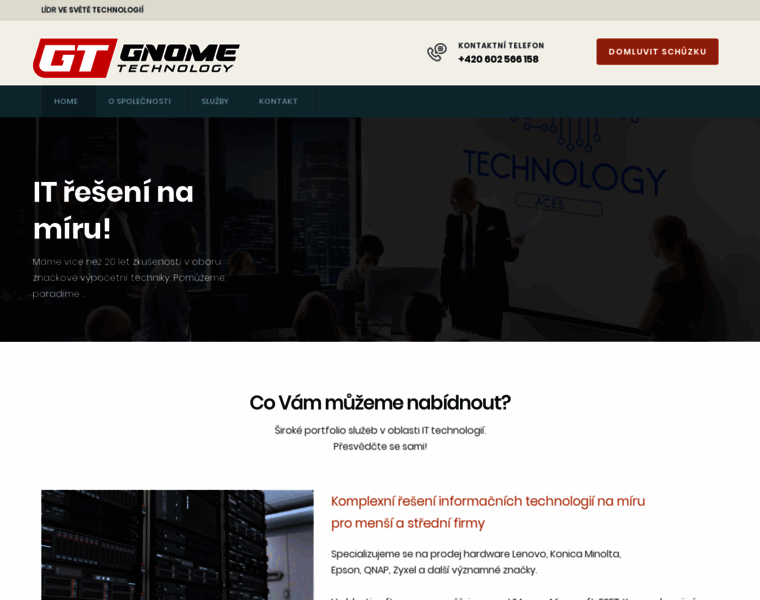 Gnome-technology.cz thumbnail