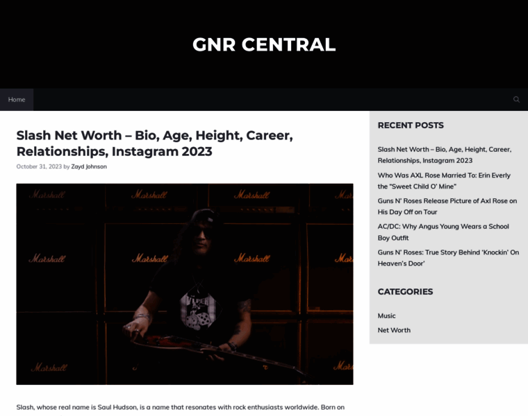 Gnrcentral.com thumbnail