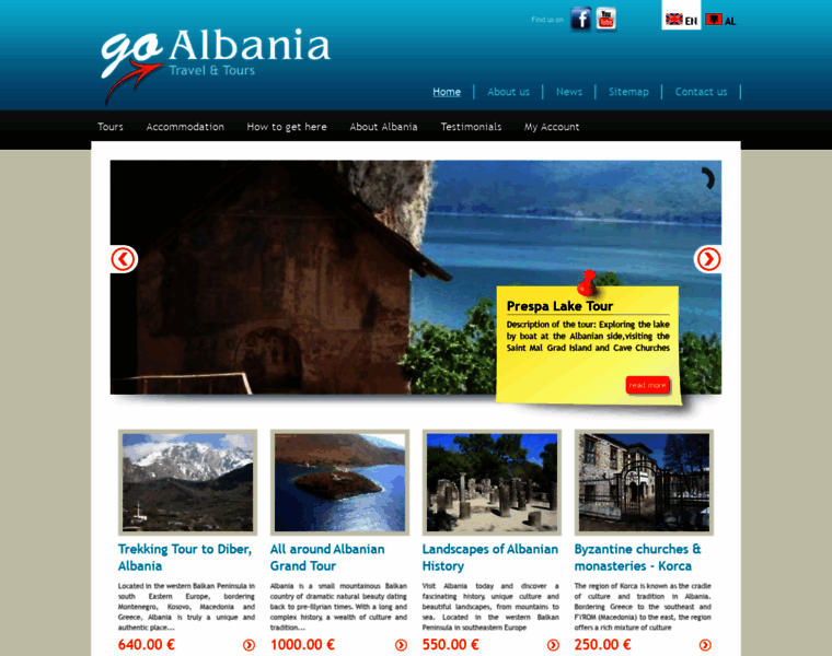 Go-albania.com thumbnail