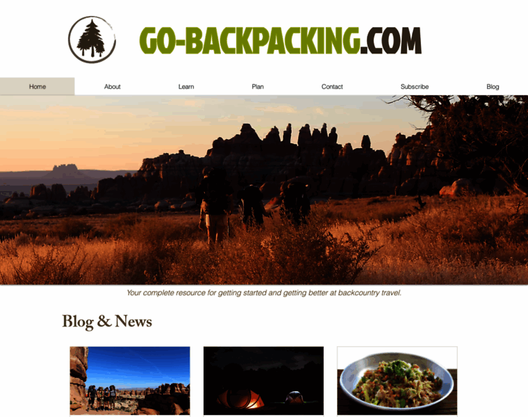 Go-backpacking.com thumbnail