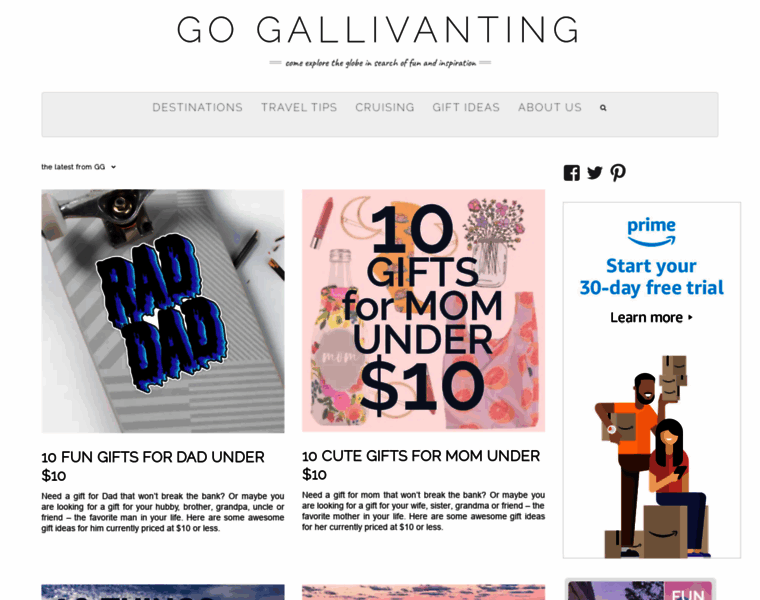 Go-gallivanting.com thumbnail