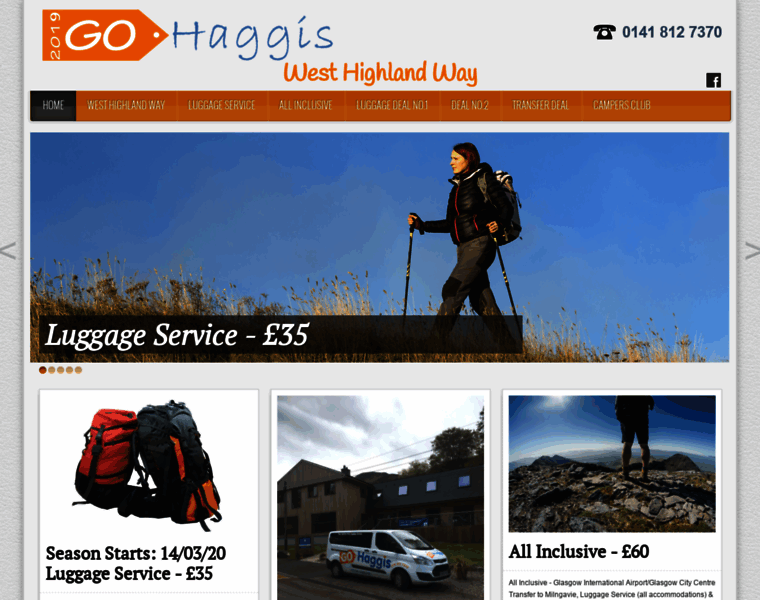 Go-haggis.com thumbnail