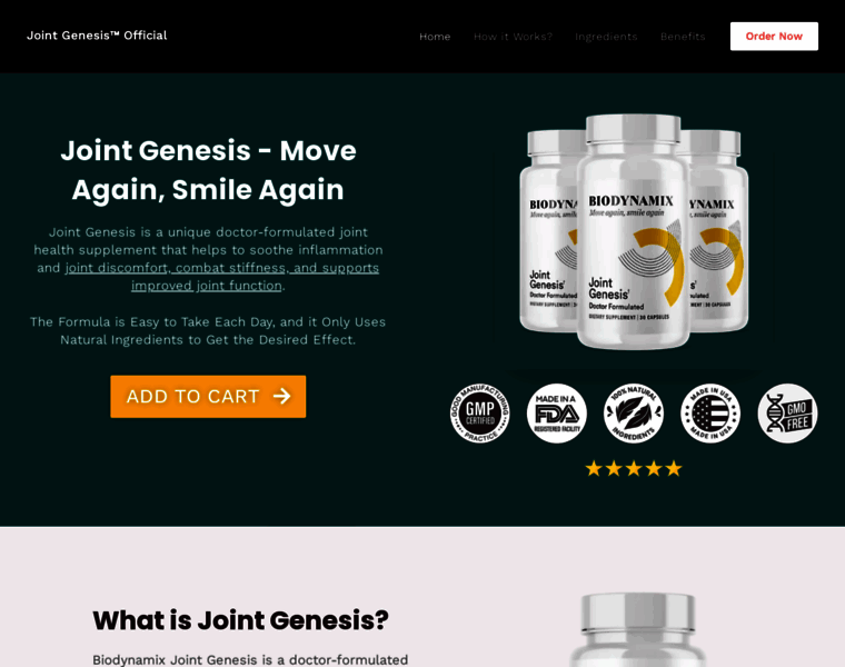 Go-jointgenesis.com thumbnail Go-jointgenesis.com thumbnail