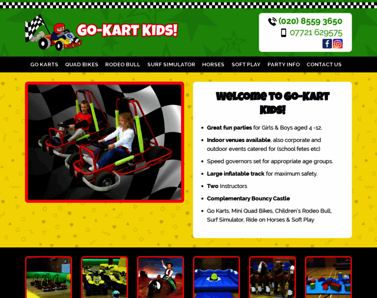 Go-kart-kids.co.uk thumbnail