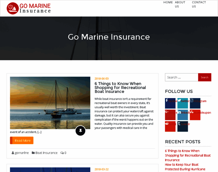 Go-marine.com thumbnail