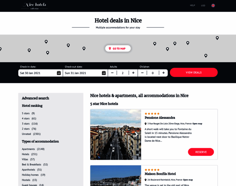 Go-nice-hotels.com thumbnail