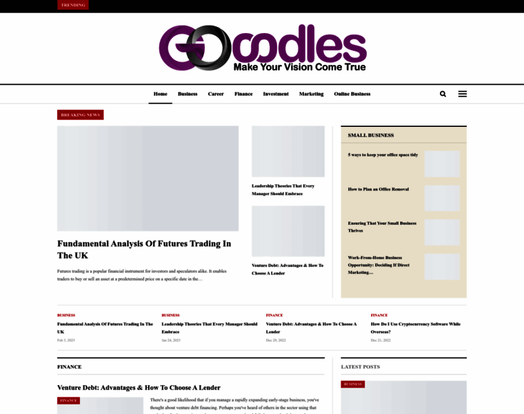 Go-oodles.com thumbnail