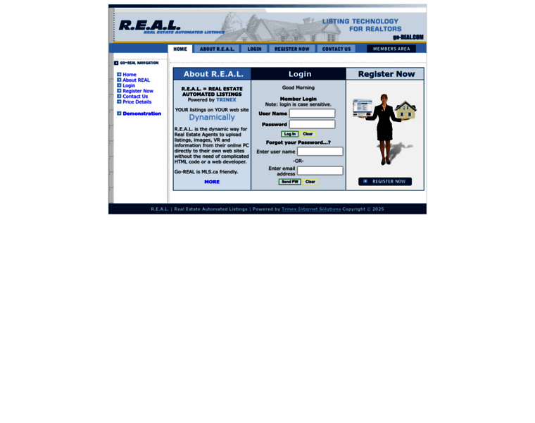 Go-real.com thumbnail