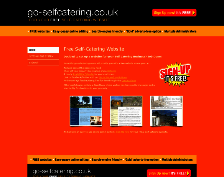 Go-selfcatering.co.uk thumbnail