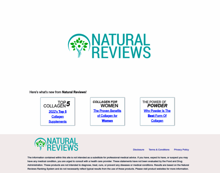 Go.natural-reviews.com thumbnail