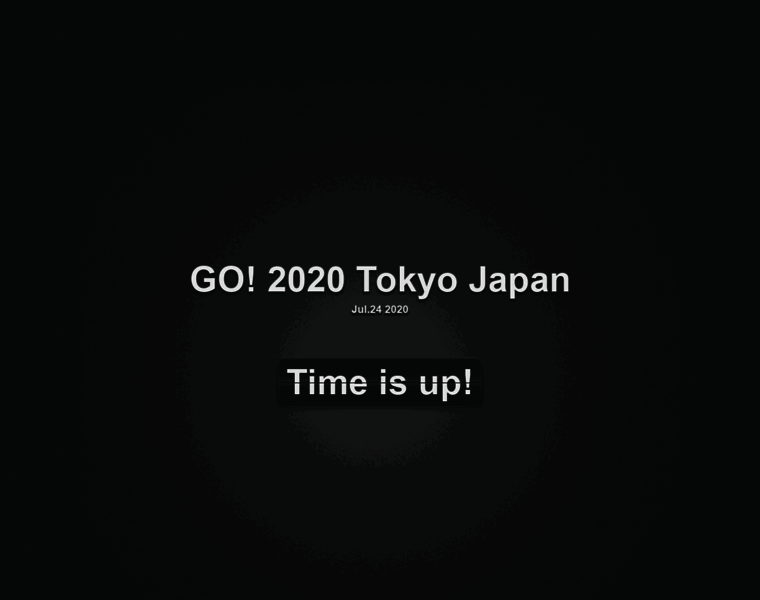 Go2020.tokyo thumbnail