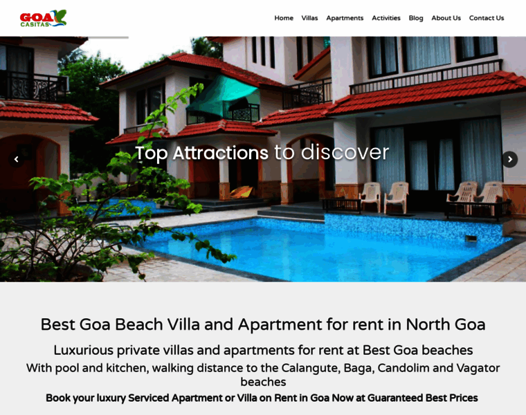 Goa-casitas.com thumbnail