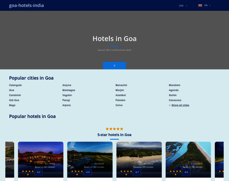 Goa-hotels-india.com thumbnail