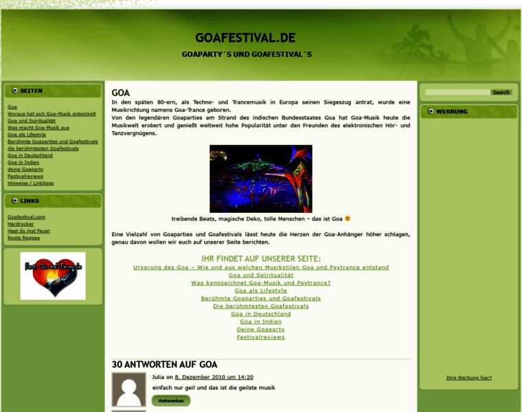 Goafestival.de thumbnail