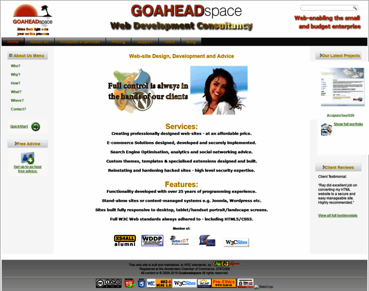 Goaheadspace.com thumbnail