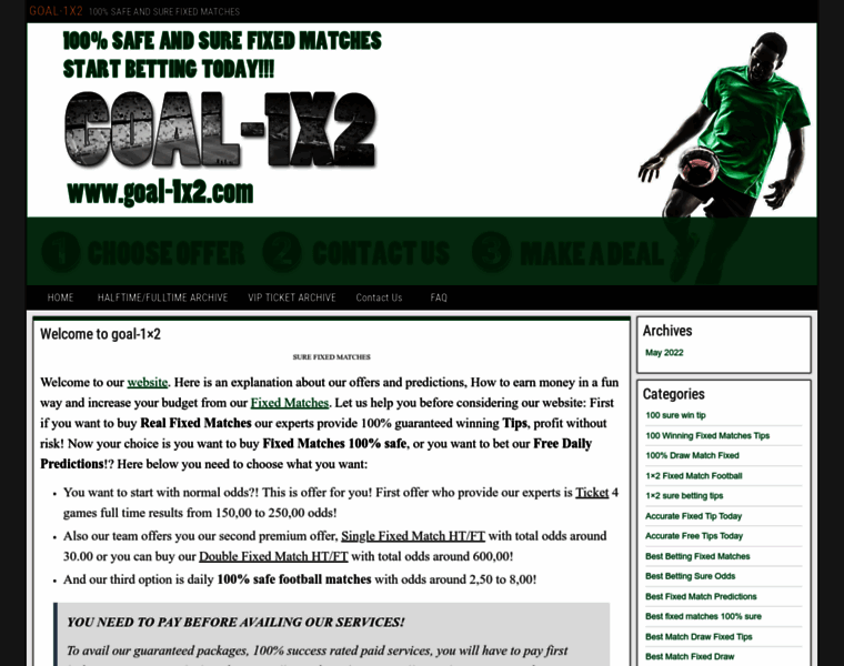 Goal-1x2.com thumbnail