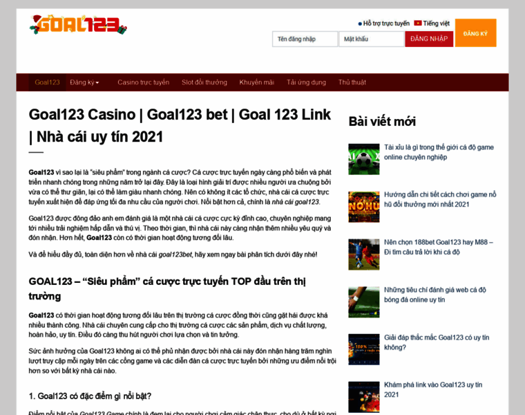 Goal123top.com thumbnail