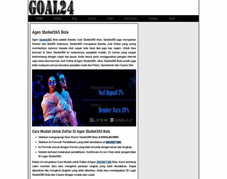 Goal24.org thumbnail