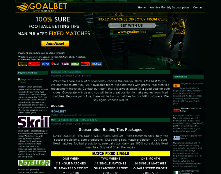 Goalbet.tips thumbnail