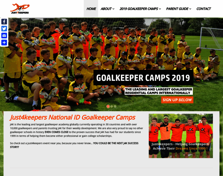 Goalkeepercamps.net thumbnail