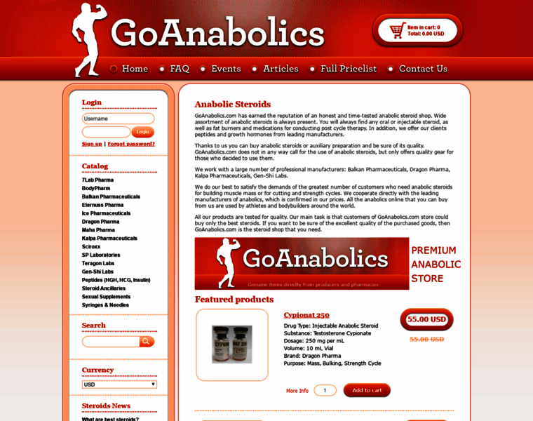 Goanabolics.com thumbnail