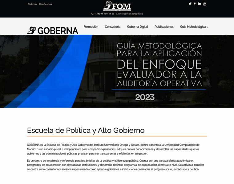 Goberna.org thumbnail