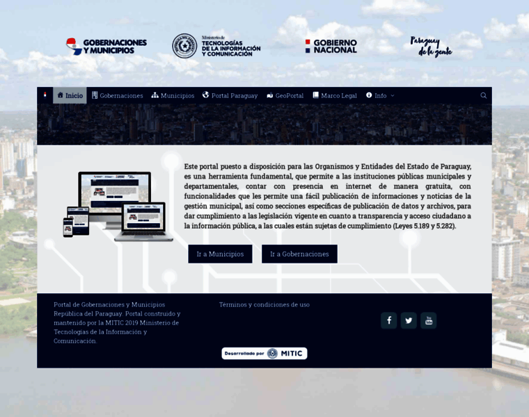 Gobernaciones.gov.py thumbnail