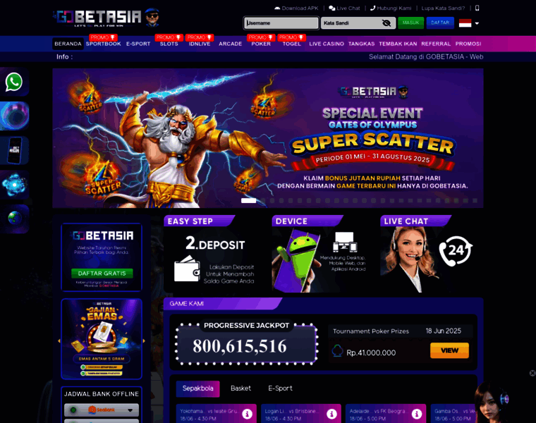 Gobetasiavip.one thumbnail