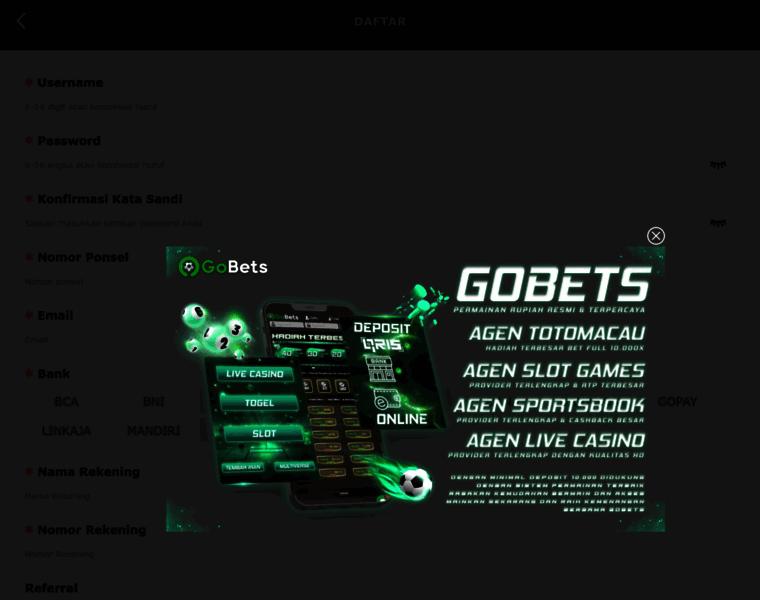 Gobets.info thumbnail