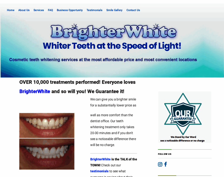 Gobrighterwhite.com thumbnail