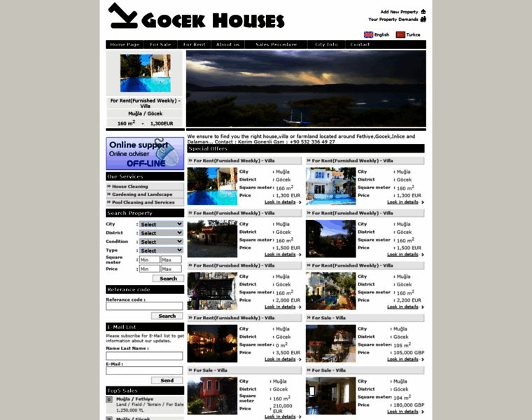 Gocekhouses.com thumbnail