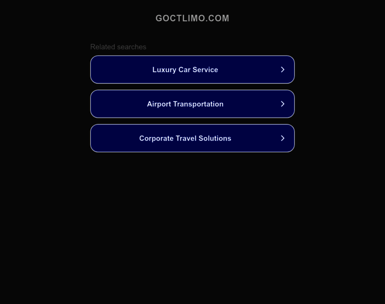 Goctlimo.com thumbnail