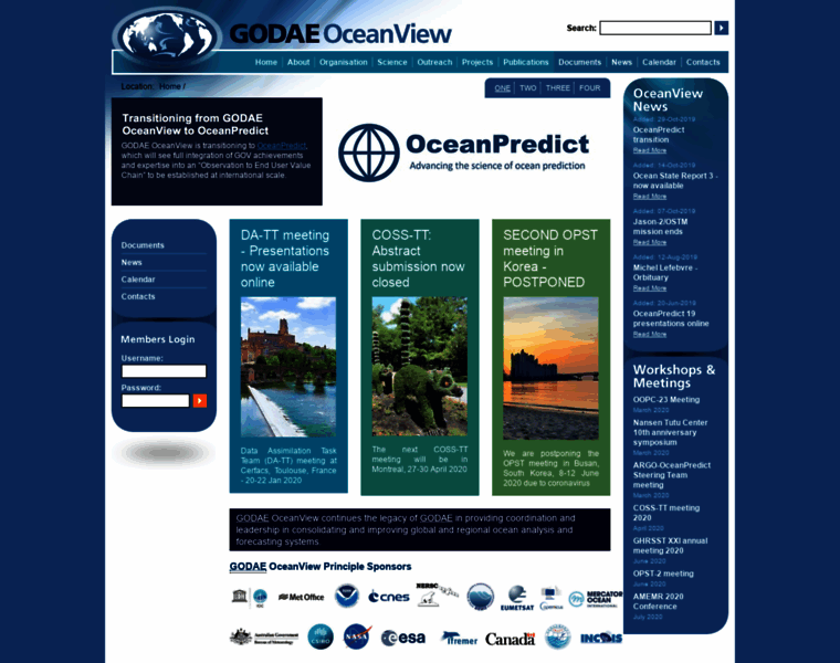 Godae-oceanview.org thumbnail