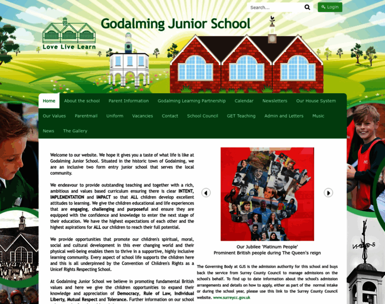 Godalming-junior.surrey.sch.uk thumbnail
