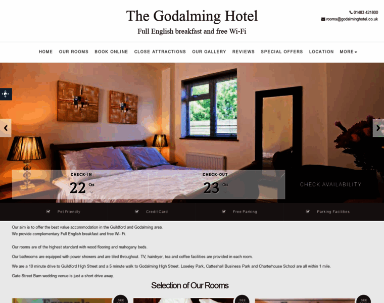Godalminghotel.co.uk thumbnail
