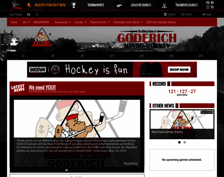 Goderichminorhockey.ca thumbnail