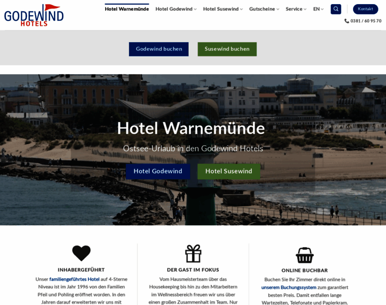 Godewind-hotels.de thumbnail