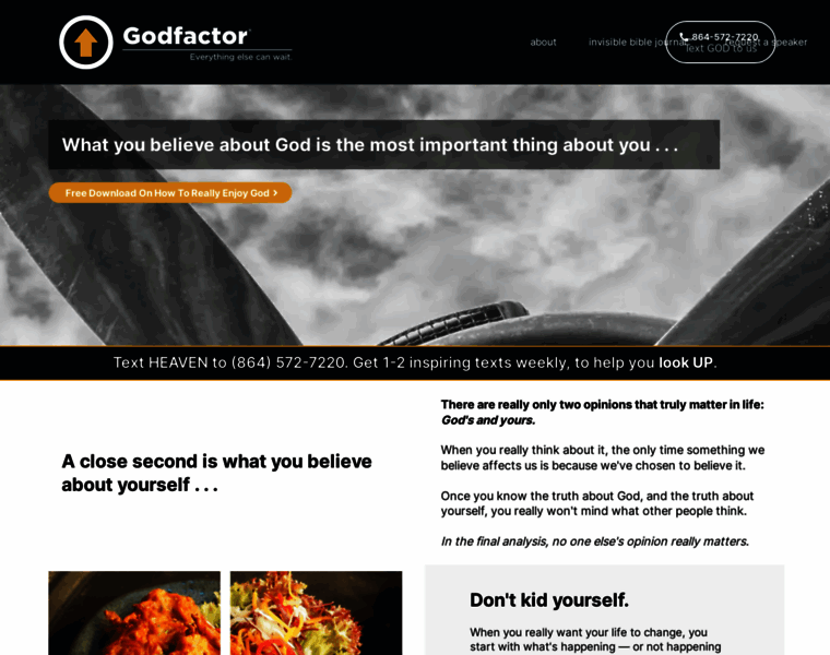 Godfactor.com thumbnail